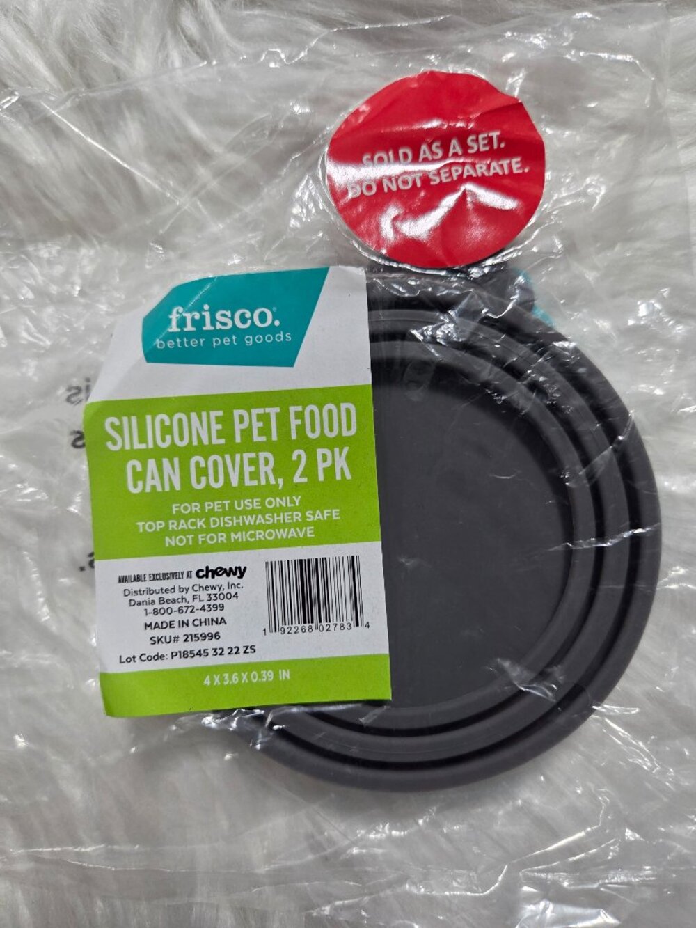 Frisco Silicone Pet Food Can Cover